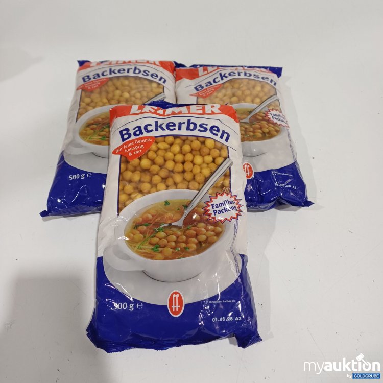 Artikel Nr. 962307: Leimer Backerbsen je 500g 
