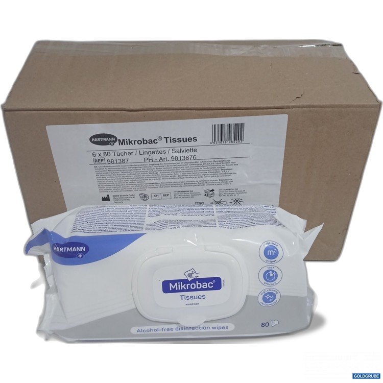 Artikel Nr. 964307 Artikel Nr. 964307: Hartmann Mikrobac Tissues 6x80Stk