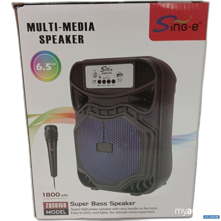 Artikel Nr. 998307 Artikel Nr. 998307: Sing e Multi Media Speker 6.5"