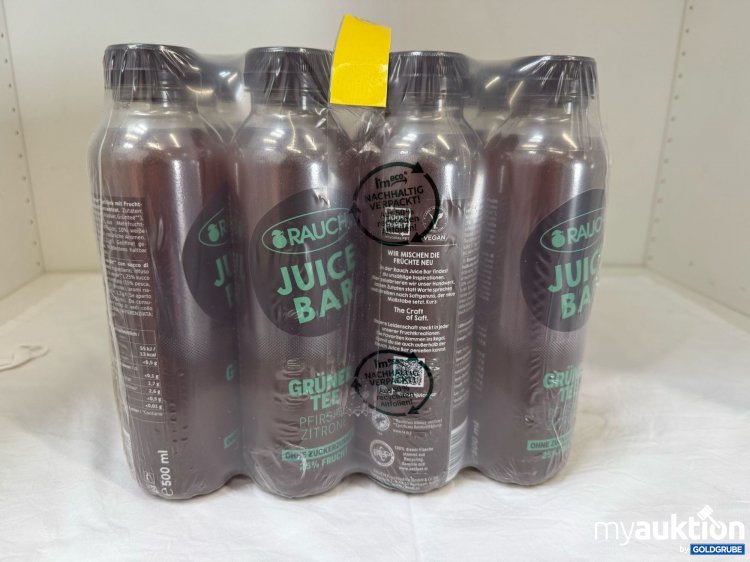 Artikel Nr. 394308: Rauch Juice Bar 0,5lx12 Grüntee Pfirsich Zitrone