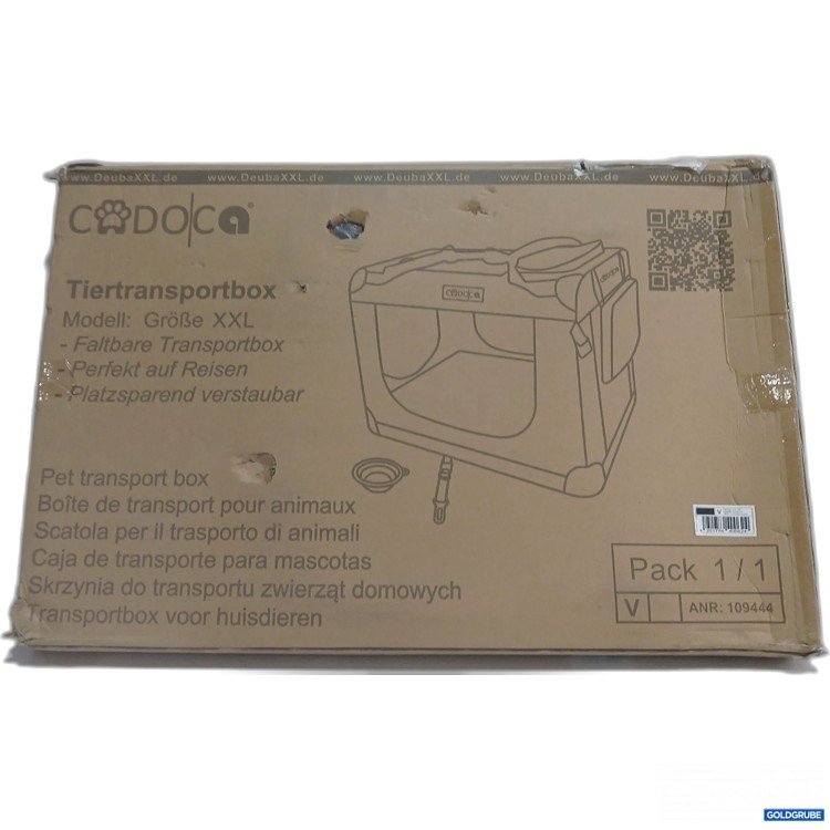Artikel Nr. 446308: Deuba XXL Tiertransportbox XXL 109444 