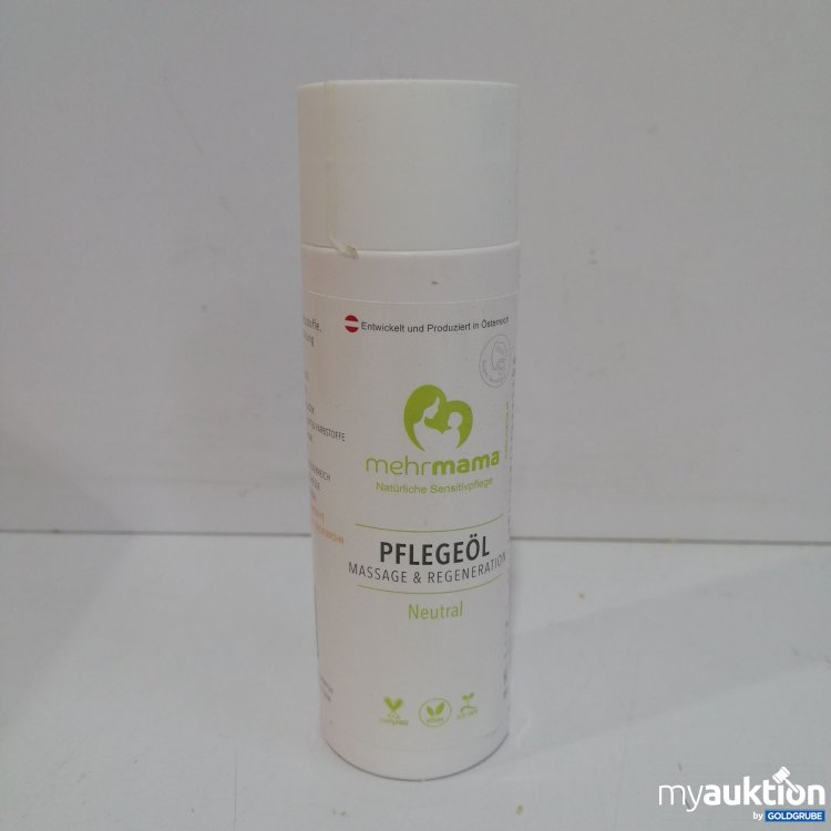 Artikel Nr. 833308 Artikel Nr. 833308: Mehr Mama Pflegeöl Neutral 200ml