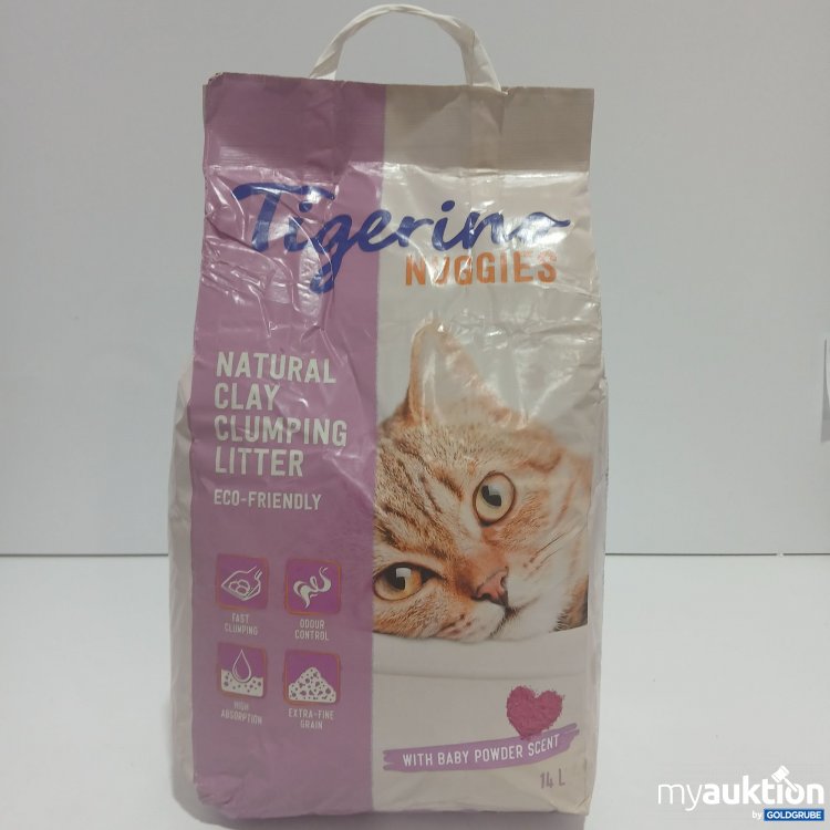 Artikel Nr. 861308: Tigerino Natural Clay Clumping Litter 14kg