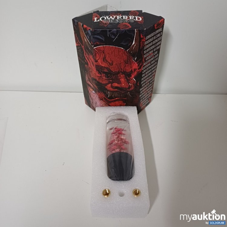 Artikel Nr. 917308: Lowstyle, transparenter Schaltknauf mit Trockenblumen