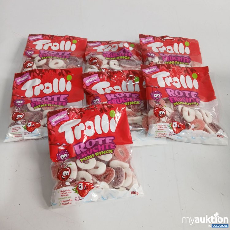 Artikel Nr. 920308 Artikel Nr. 920308: Trolli Rote Früchte Mini ringe 7x150g