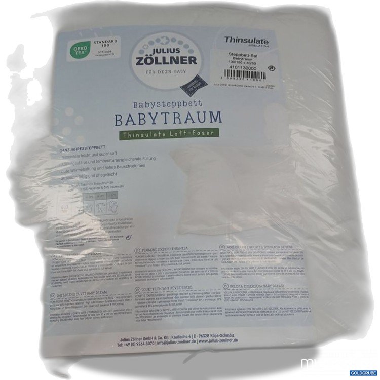 Artikel Nr. 921308: Julius Zöllner Babystepptbett Babytraum Thinsulate Loft-Faser