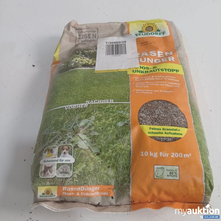 Artikel Nr. 996308 Artikel Nr. 996308: Neudorff RasenDünger Moos- und Unkrautstopp 10 kg