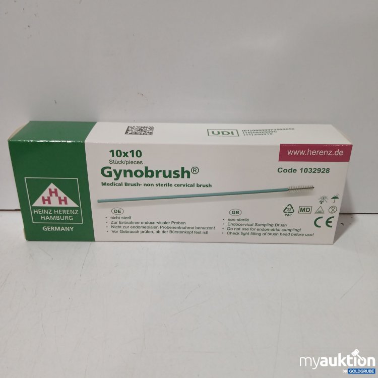 Artikel Nr. 998308 Artikel Nr. 998308: Herenz Gynobrush 1032928. 10x10Stück