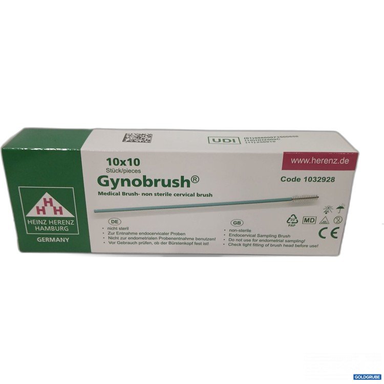 Artikel Nr. 998308 Artikel Nr. 998308: Herenz Gynobrush 1032928. 10x10Stück