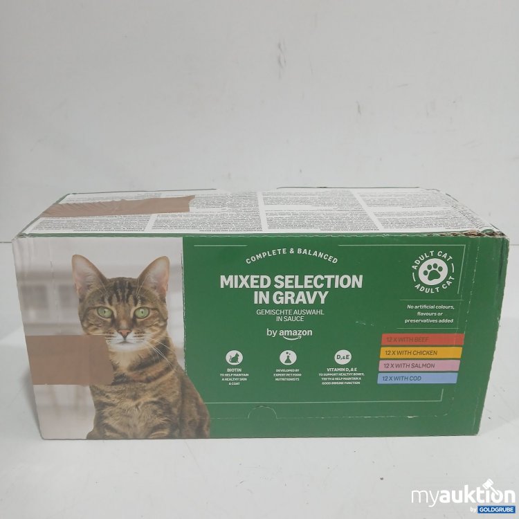 Artikel Nr. 477309 Artikel Nr. 477309: amazon mixed Selection in Gravy Katzenfutter 48x100g