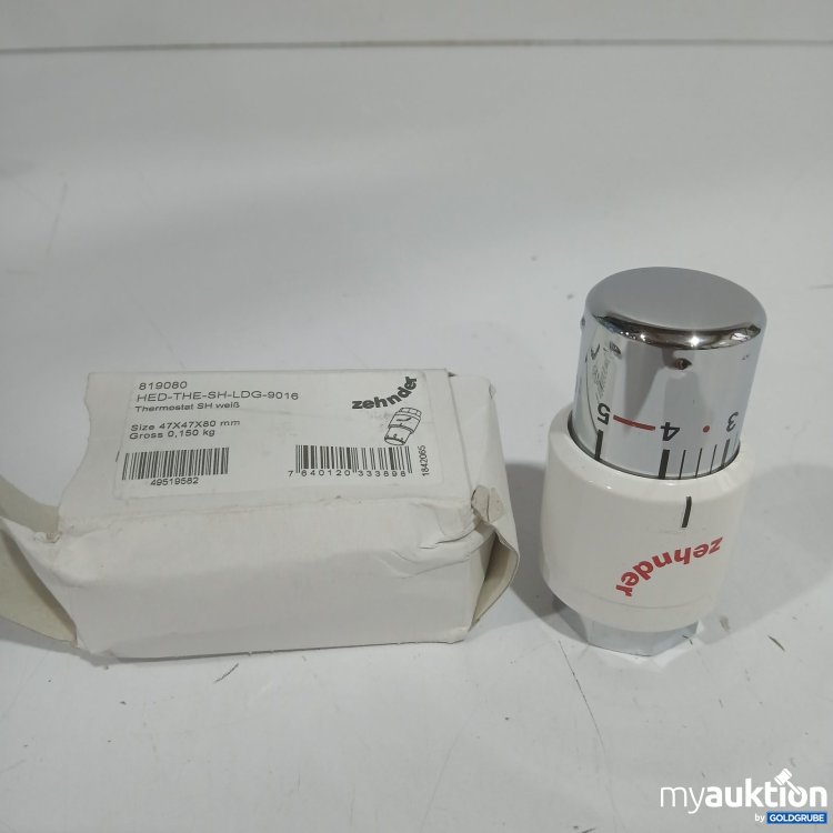 Artikel Nr. 526309: Zehnder Thermostat SH weiß HED-THE-SH-LDG-9016