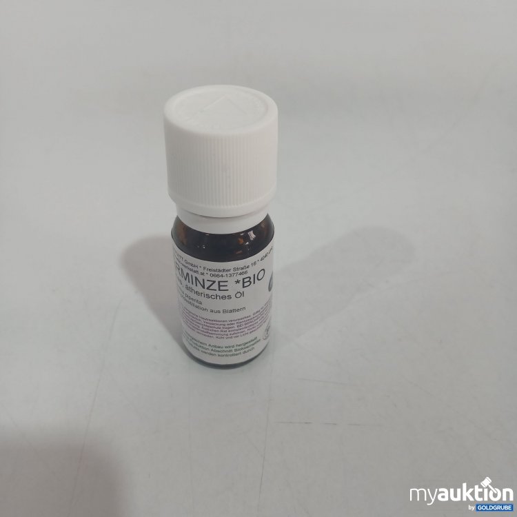Artikel Nr. 845309 Artikel Nr. 845309: Ätherisches Öl Pfefferminze Bio 10ml