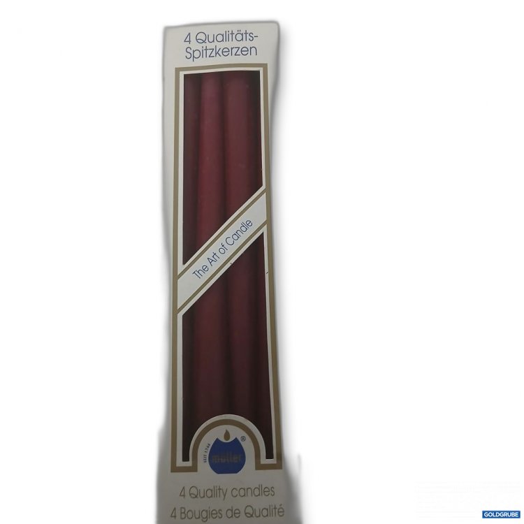 Artikel Nr. 913309: Qualitäts-Spitzkerzen 4 Stück
