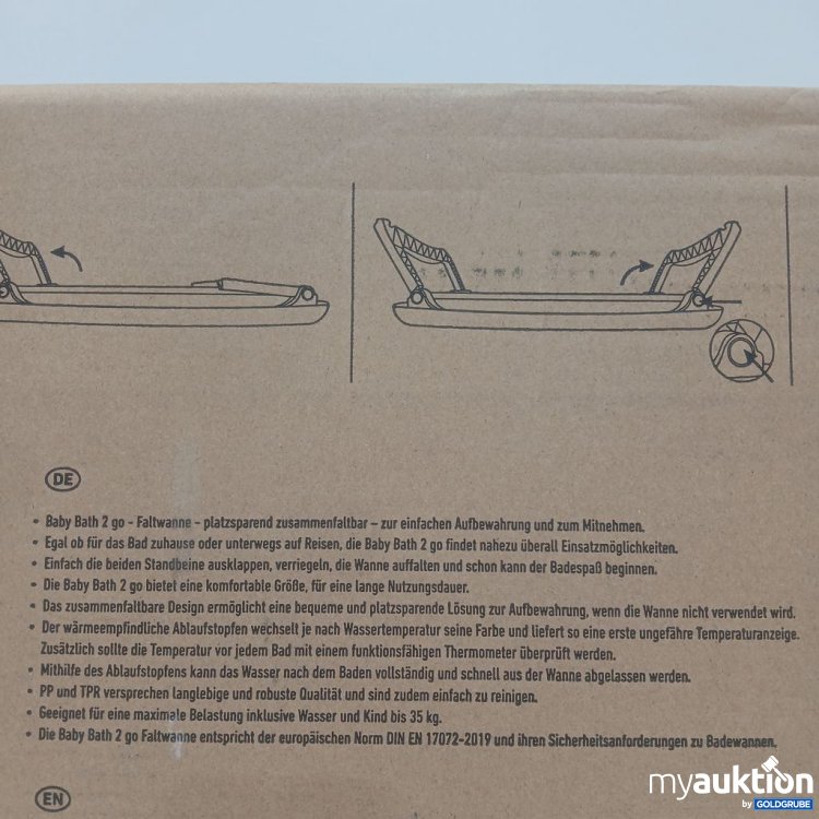 Artikel Nr. 921309: rotho Baby Bath 2 go Faltwanne 35kg