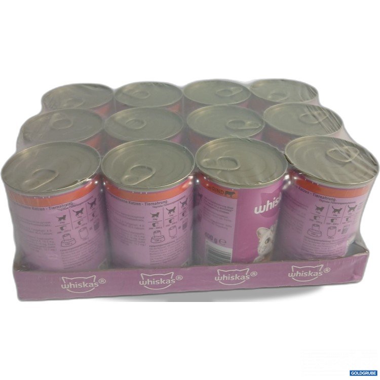 Artikel Nr. 958309: Whiskas Katzenfutter Rind in Terrine 12x400g