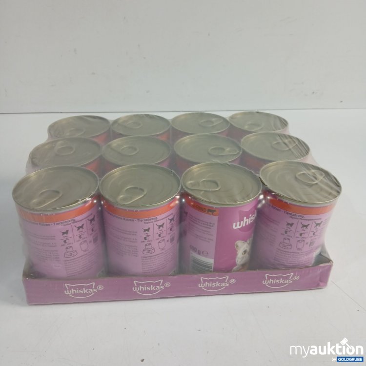 Artikel Nr. 958309: Whiskas Katzenfutter Rind in Terrine 12x400g