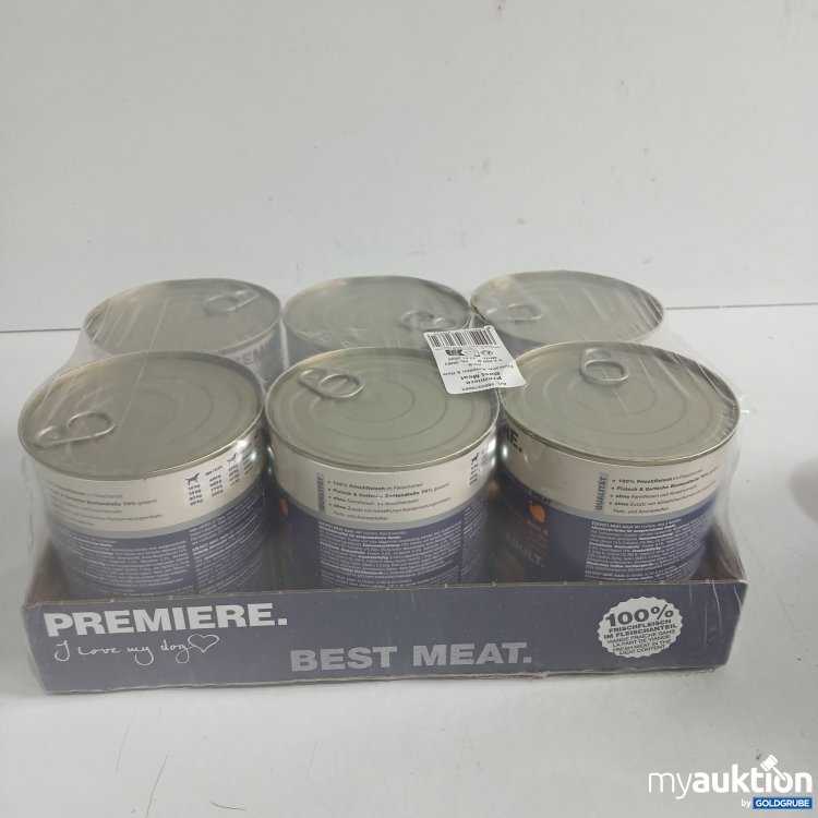 Artikel Nr. 959309: Premiere Best Meat Hundefutter Truthahn, Karotten & Reis 6x800g 