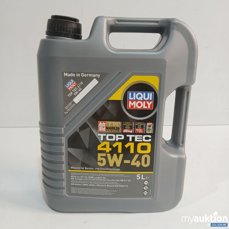 Artikel Nr. 961309: Liqui Moly Top Tec 4110 5W-40 5l