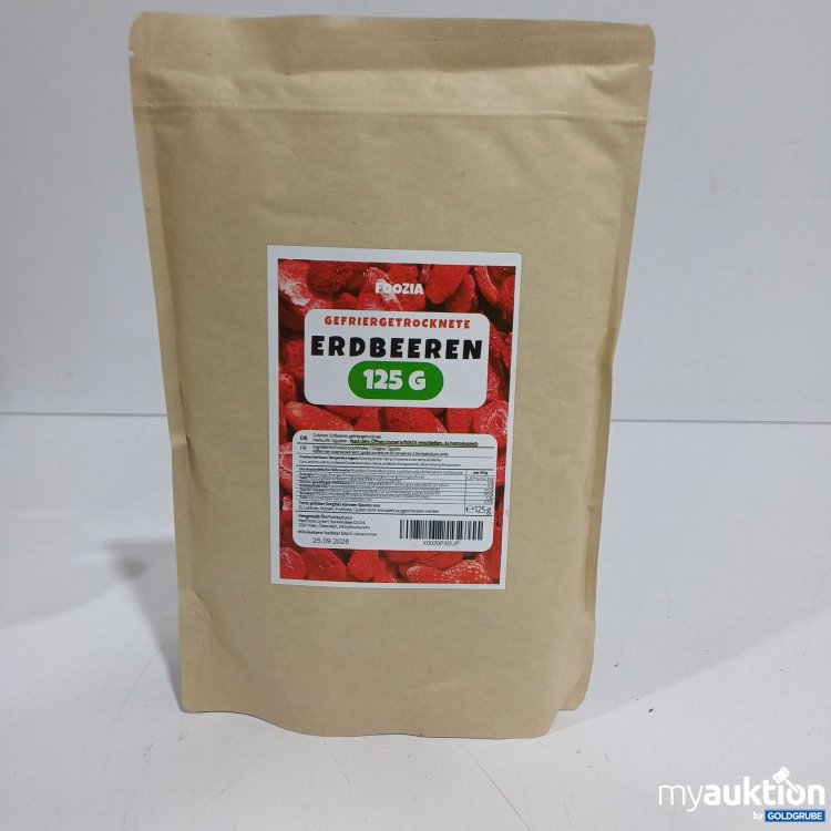 Artikel Nr. 962309: Foozia Gefriergetrocknete Erdbeeren 125g