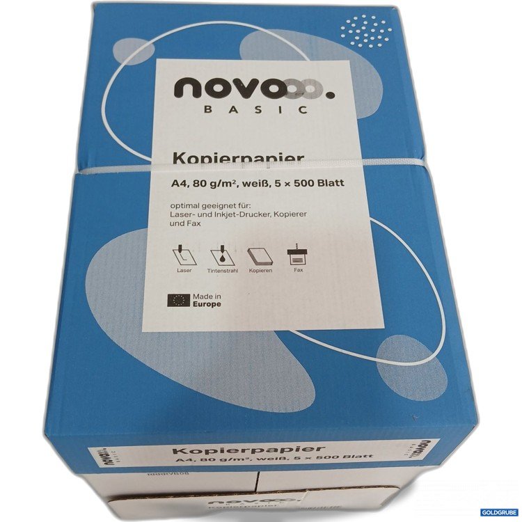 Artikel Nr. 982309 Artikel Nr. 982309: Novooo Basic Kopierpapier A4 5x500Blatt