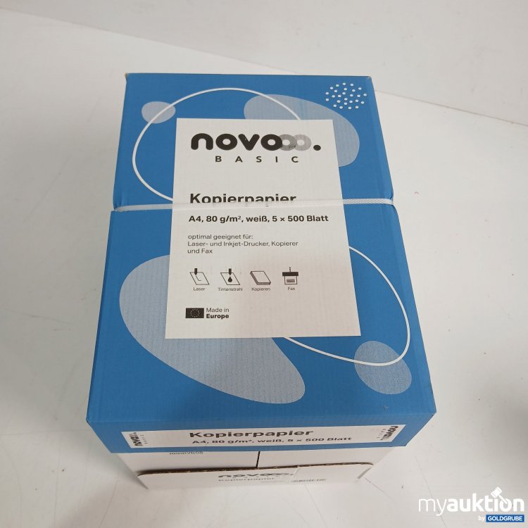 Artikel Nr. 982309 Artikel Nr. 982309: Novooo Basic Kopierpapier A4 5x500Blatt