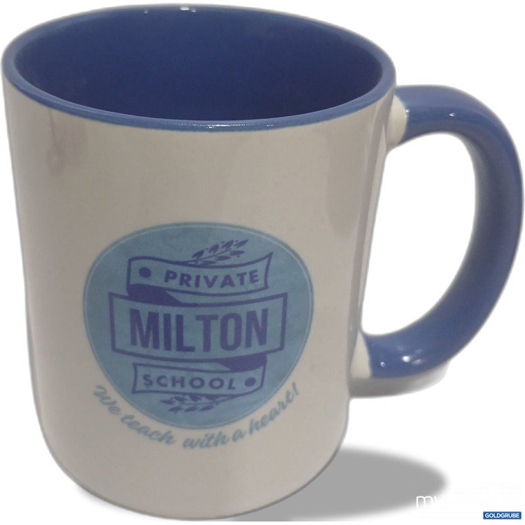 Artikel Nr. 987309 Artikel Nr. 987309: Kaffetasse Blau weiß mit Motiv