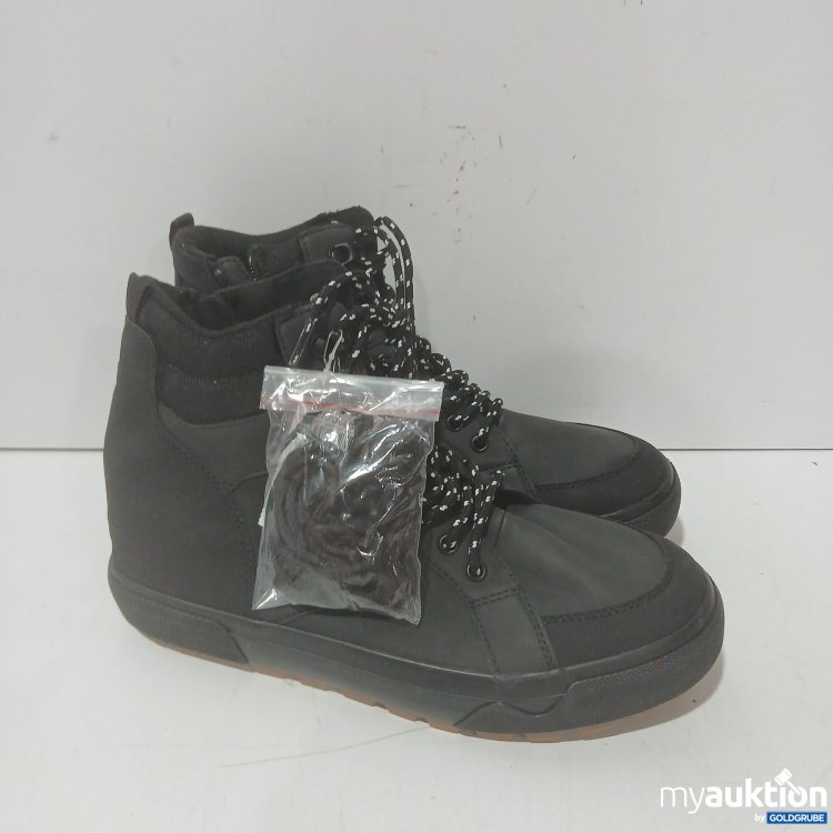 Artikel Nr. 993309 Artikel Nr. 993309: Next Schnürr-Stiefeletten Schwarz mit Ersatz-Schnürrsenkel Gr38