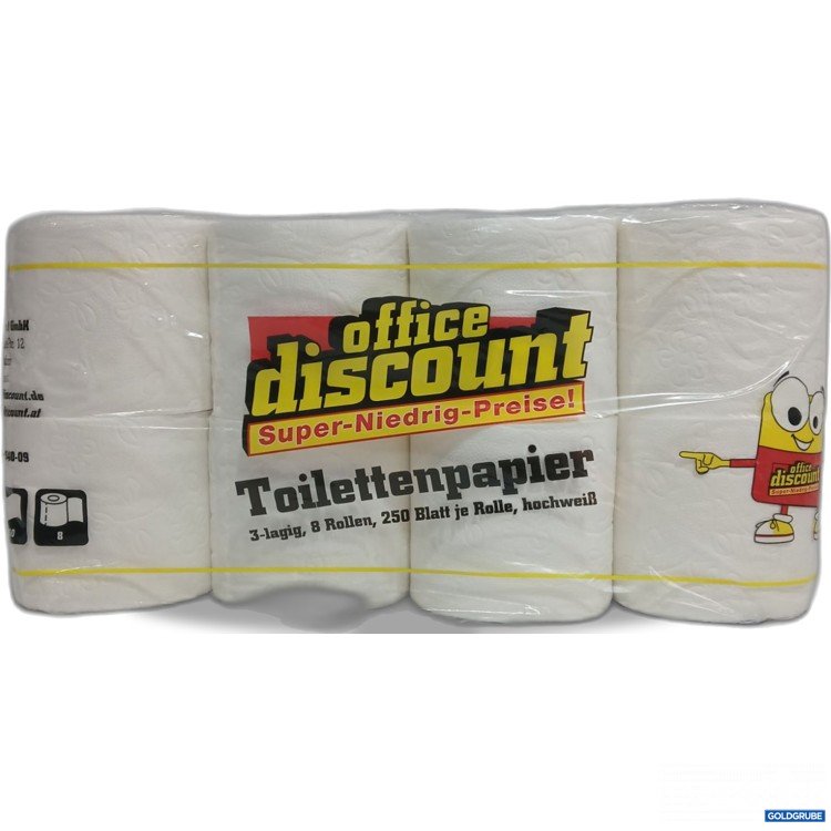 Artikel Nr. 995309 Artikel Nr. 995309: Office Discount Toilettenpapier 8 Rollen