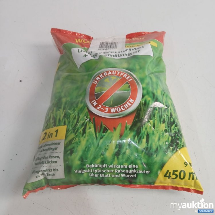 Artikel Nr. 996309 Artikel Nr. 996309: Wolf Garten Unkrautvernichter + Rasendünger 9kg