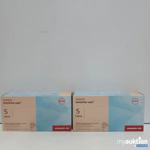 Artikel Nr. 522309: peppler sensitive care S Latex Handschuhe 2Pkg 100 Stück pro Pkg