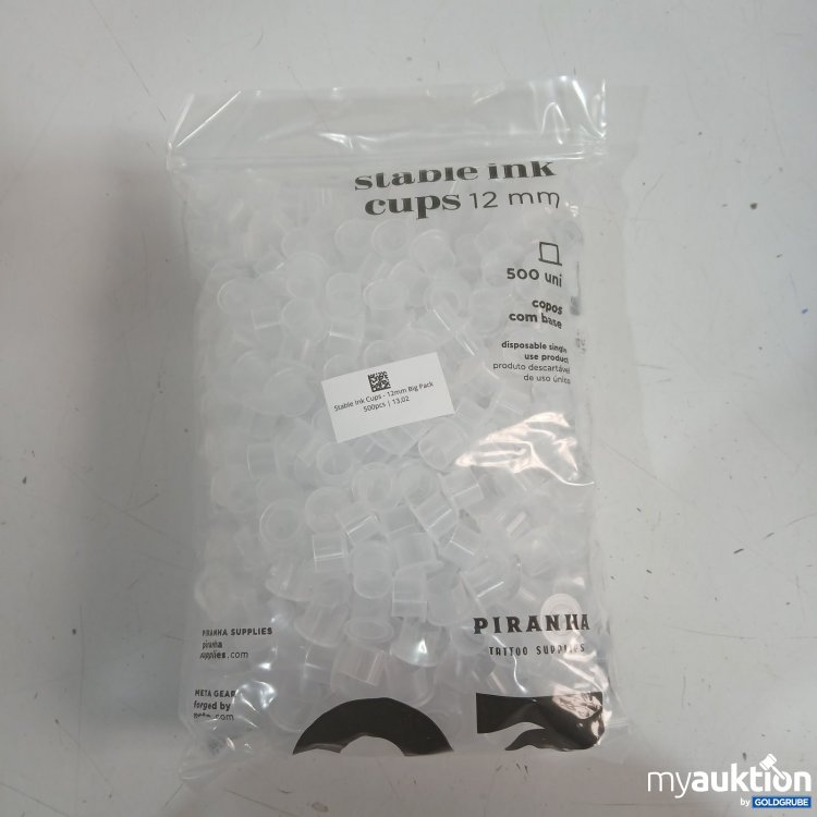 Artikel Nr. 465310 Artikel Nr. 465310: Piranha Stable Ink Cups 12 mm 500Stk