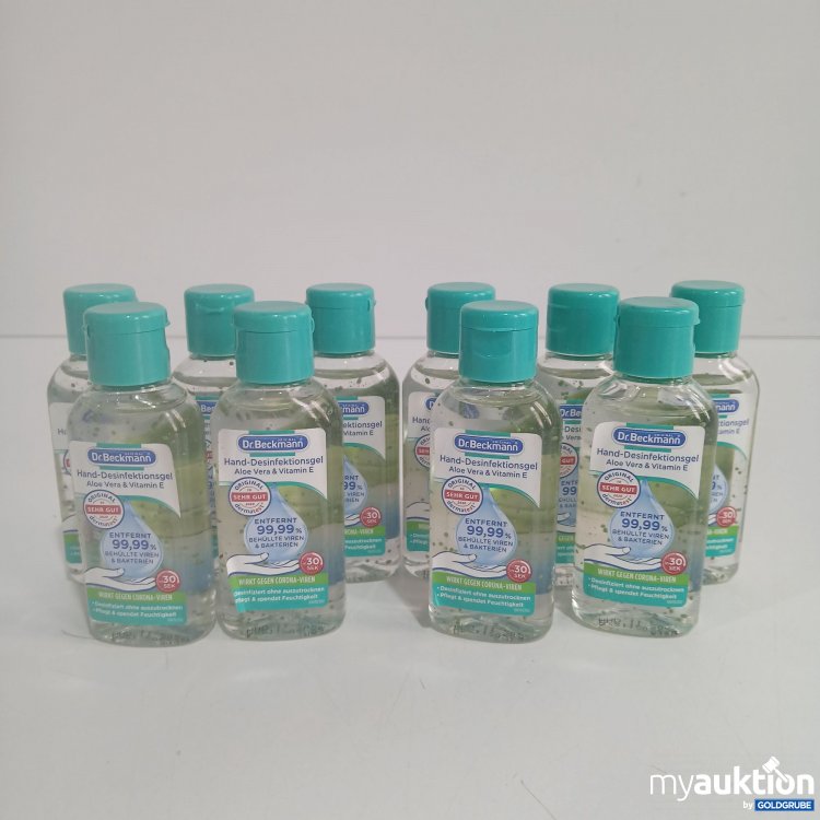 Artikel Nr. 825310: Dr. Beckmann Hand-Desinfektionsgel Aloe Vera & Vitamin E je 60ml