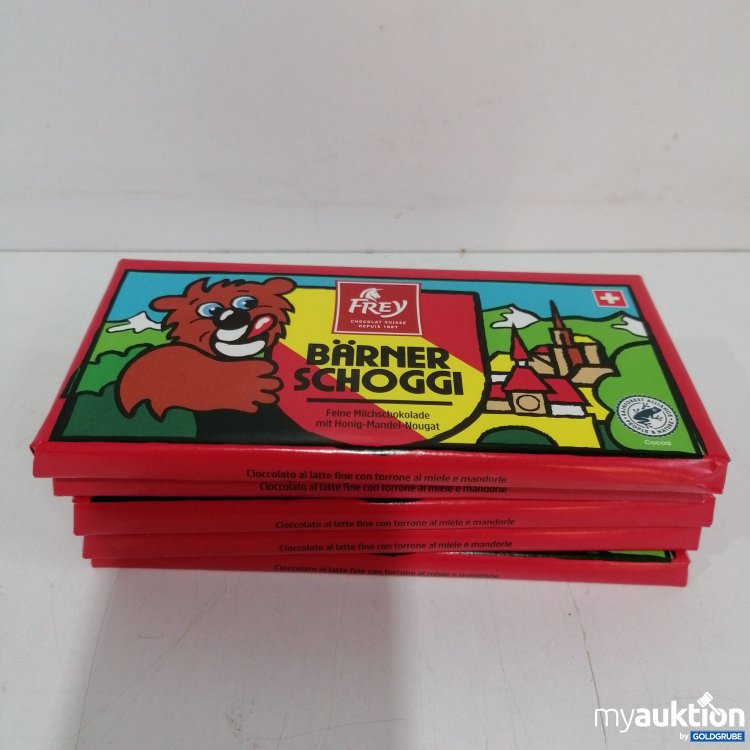 Artikel Nr. 844310 Artikel Nr. 844310: Frey Bärner Schoggi 5x100g