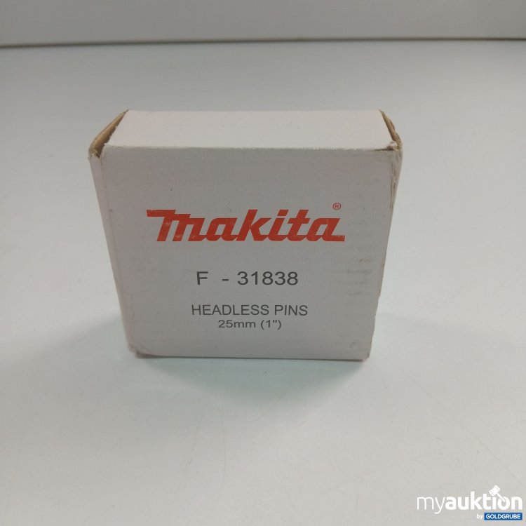 Artikel Nr. 846310 Artikel Nr. 846310: Makita F-31838 Headless Pins 25mm