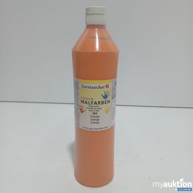 Artikel Nr. 847310: Gerstaecker Finger Malfarben 302 Orange 750ml