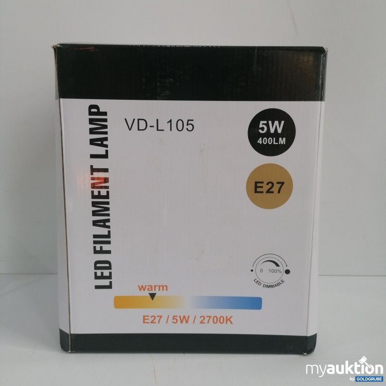 Artikel Nr. 850310: LED Filament Lamp VD L105
