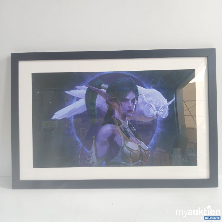 Artikel Nr. 859310: Anime Bild eingerahmt ca. 76x50cm 
