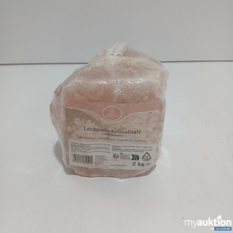 Artikel Nr. 861310: Landmühle Leckstein Kristallsalz 2kg 