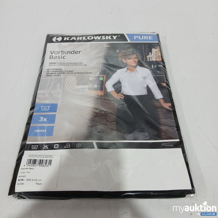 Artikel Nr. 872310 Artikel Nr. 872310: Karlowsky Pure Vorbinder Basic 3stk