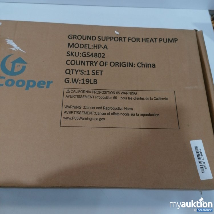 Artikel Nr. 875310: Ground Support Heat Pump
