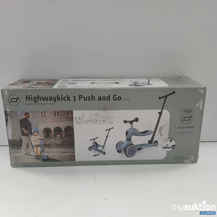 Artikel Nr. 921310: Scoot and Ride Highwaykick 1 Push Go Steel 240527
