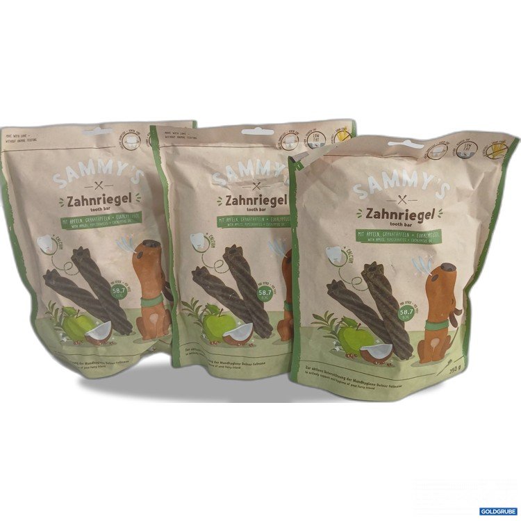 Artikel Nr. 958310: Sammy's Zahnriegel je 250g 