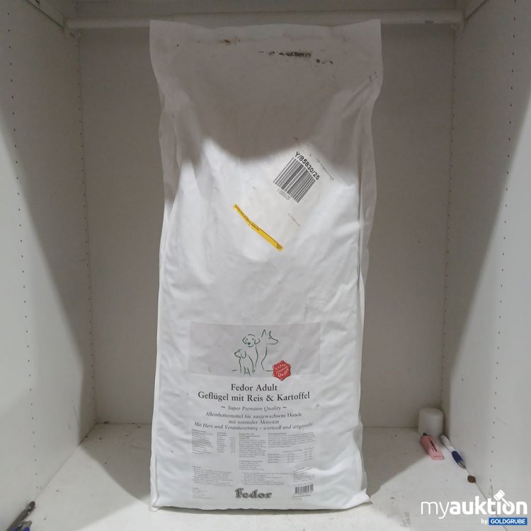 Artikel Nr. 971310: Fedor Adult Hundefutter Geflügel mit Reis & Kartoffel 15Kg