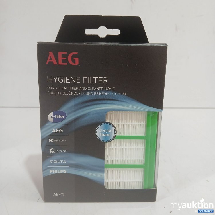 Artikel Nr. 994310 Artikel Nr. 994310: AEG Hygiene Filter AEF12