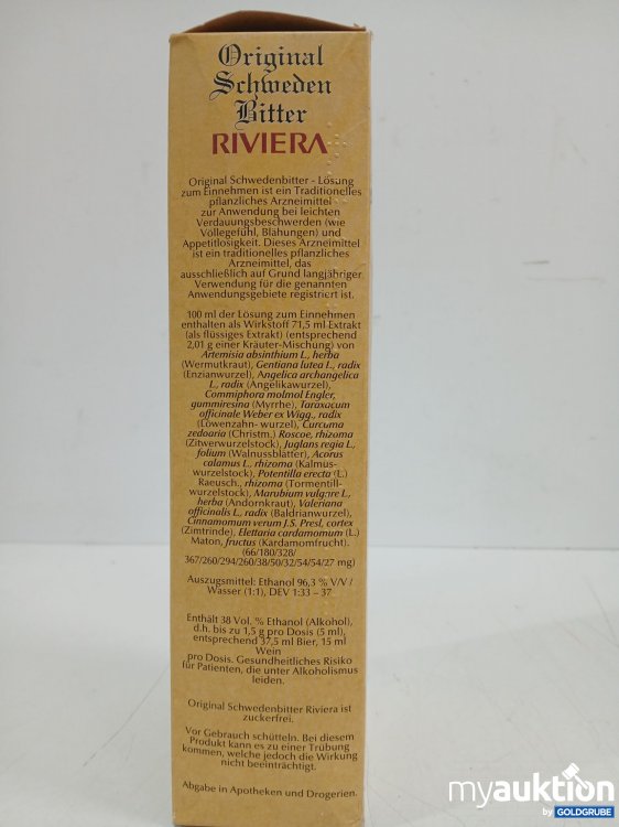 Artikel Nr. 995310 Artikel Nr. 995310: RIVIERA Original Schwedenbitter 1l