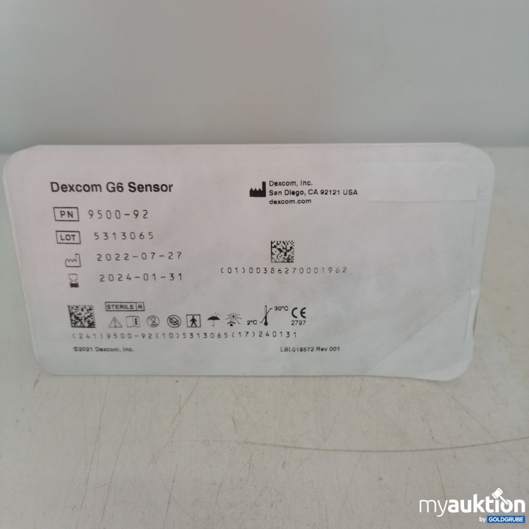 Artikel Nr. 353311: Dexcom G6 Sensor 