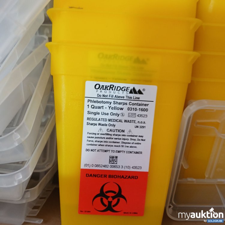 Artikel Nr. 770311 Artikel Nr. 770311: OakRidge Piebotomy Sharps Container