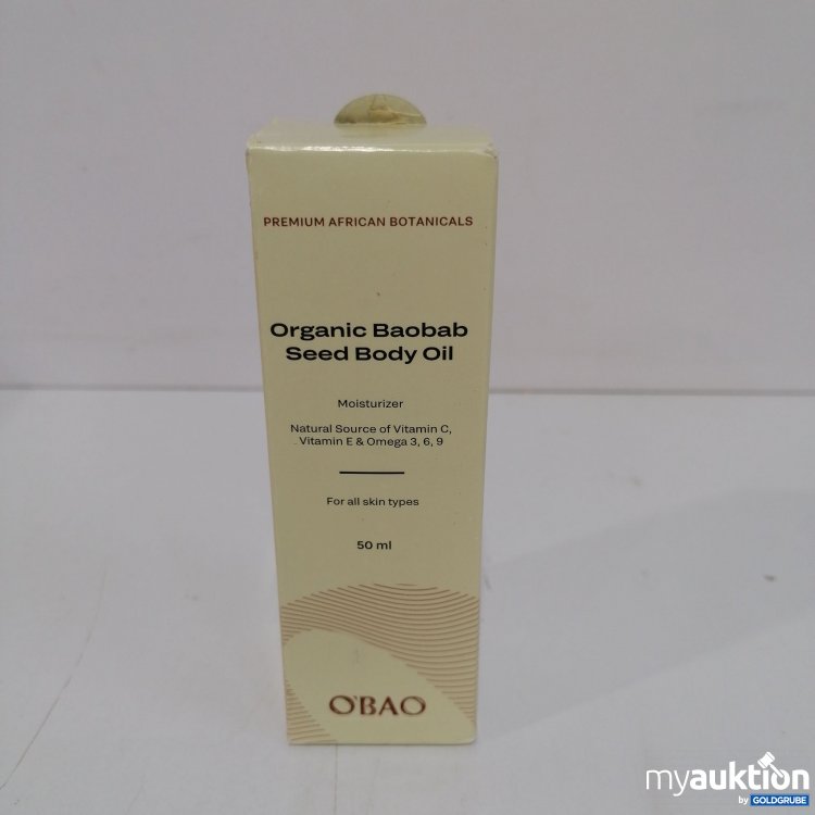 Artikel Nr. 833311 Artikel Nr. 833311: Obao Organic Baobab Seed Body Oil 50 ml