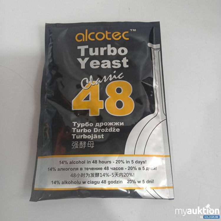 Artikel Nr. 849311 Artikel Nr. 849311: Alcotec Turbo Yeast 130g
