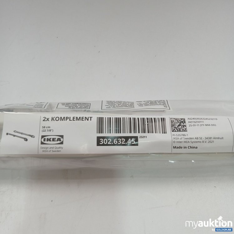 Artikel Nr. 857311 Artikel Nr. 857311: Ikea 2x Komplement 58cm 302.632.45